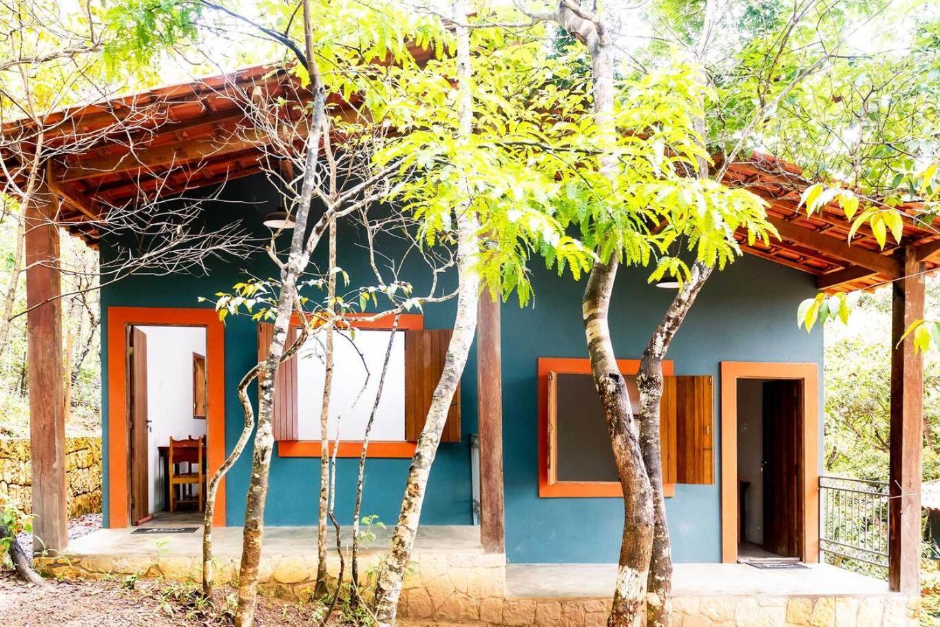 Aconchegante Chale Com Wi-Fi No Vale Do Capao-Ba Villa Exteriör bild
